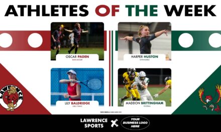 Lawrence Sports Athletes of the Week, Sept. 14-20