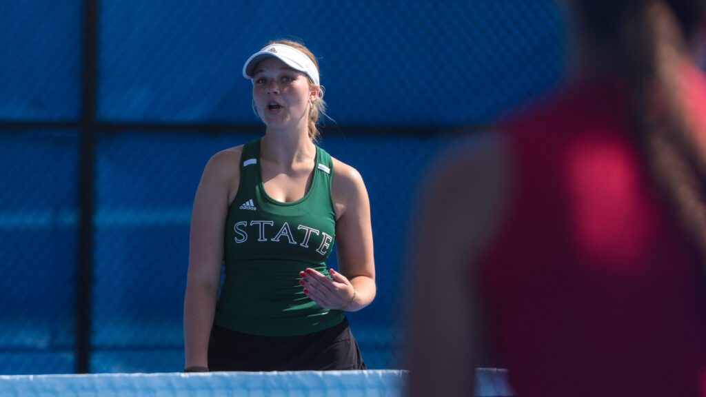 Lawrence, Free State girls tennis in quad at Rock Chalk Park-4