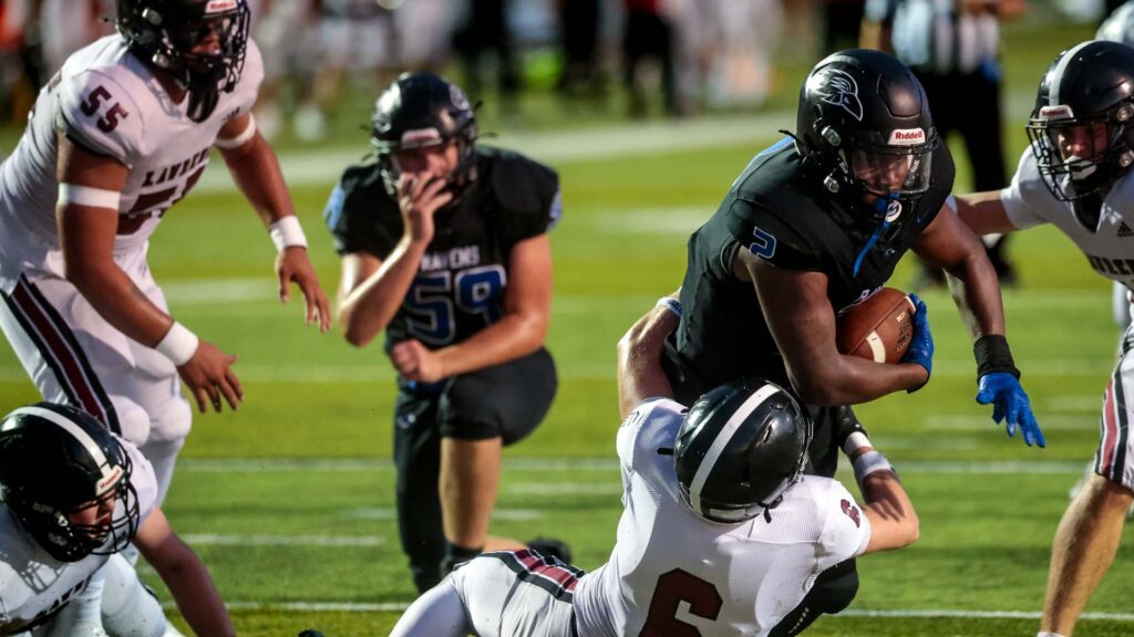 Lawrence football vs. Olathe Northwest, Week 3-10