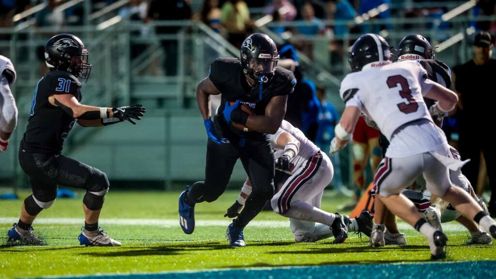 Lawrence football vs. Olathe Northwest, Week 3-11