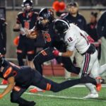 Lawrence High football falls short of upsetting Shawnee Mission Northwest in playoff opener